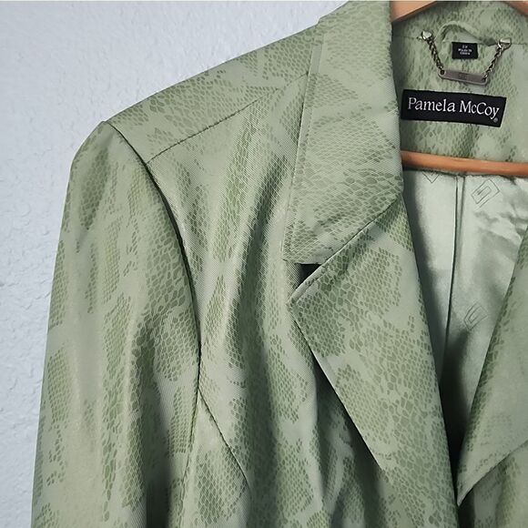 Pamela McCoy sneak print blazer sport jacket contemporary new with tags - Picture 5 of 16